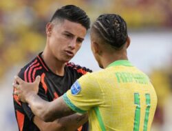 Hasil Copa America 2024: Brasil Vs Kolombia 1-1