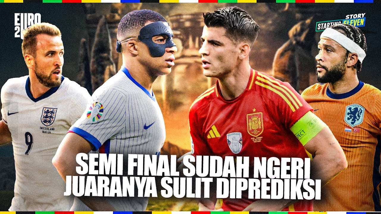 Menjelang Semifinal Euro 2024 Harapan, Strategi, dan Pertarungan Sengit